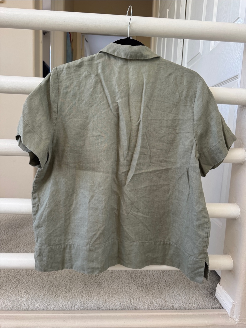 Everlane Light Sage Linen Shirt - Picture 6 of 6